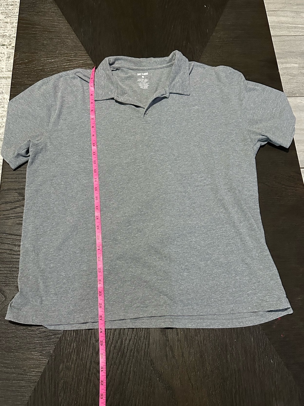 Men's Heather Gray Polo Shirt - Classic Casual